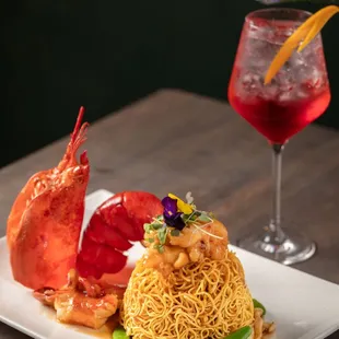 Lobster Crunchy Noodle