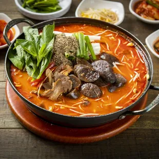 순대전골 Soondae jeongol