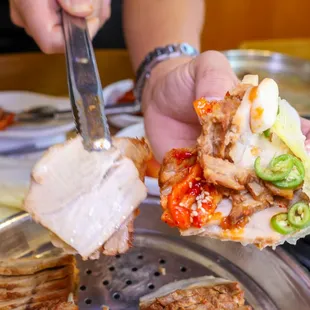 chicken wings and fried chicken, food