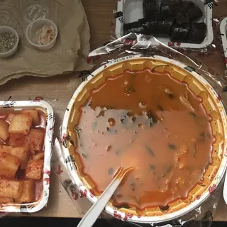 Spicy Soondae-Guk