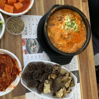 Spicy Pork Belly Soup Combo