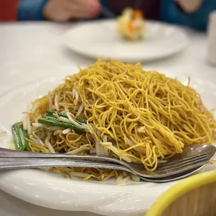 Fried noodle with soy sauce