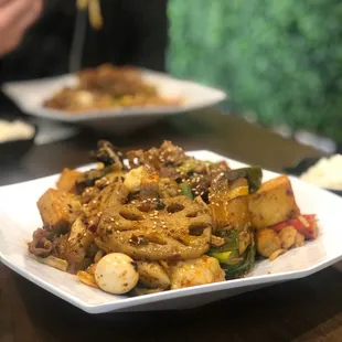 2 lbs of food! Little spicy is still...
