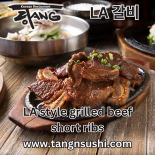 LA Style Grilled Beef Short Ribs