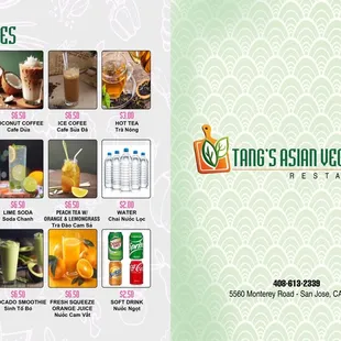 All our drinks
