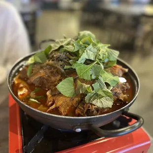 Pork Back - Bone Hot Pot