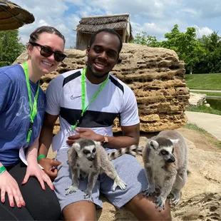 Lemur feeding- included with day pass to park
