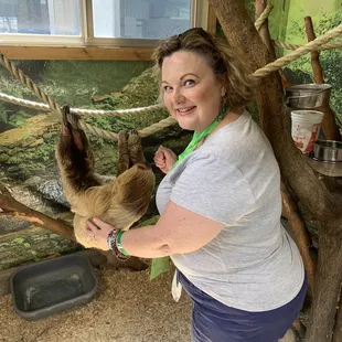 Sloth Experience was super warm