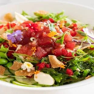 Tangerine Ahi Poke Bowl