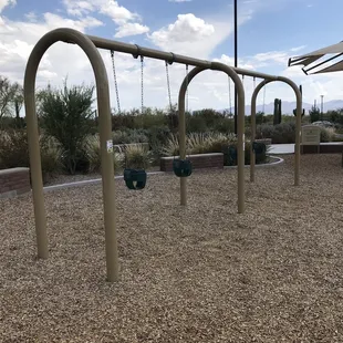 The little little kids swing set