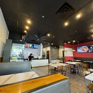 interior, sushi and sashimi