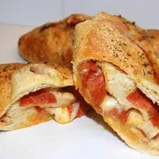 a close up of a sandwich