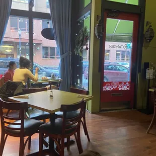 A warm and cozy setting
