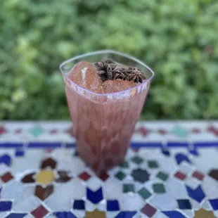 Fig Cocktail with fragrant Anise
