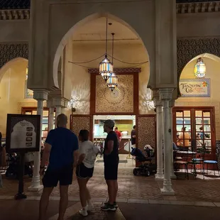 Tangerine Café at Epcot Center Walt Disney World.