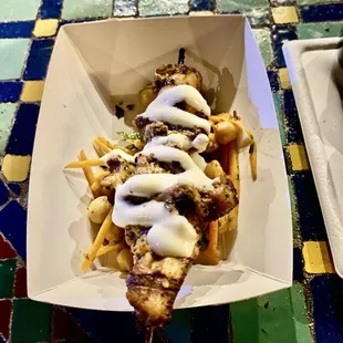 Grilled Chermoula Chicken Kebab