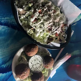 Sultan with a side of Falafel