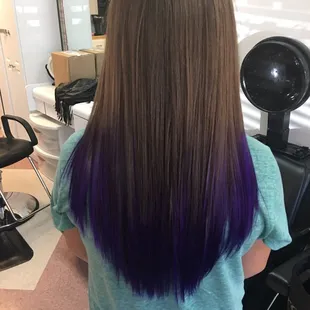 Purple tips!