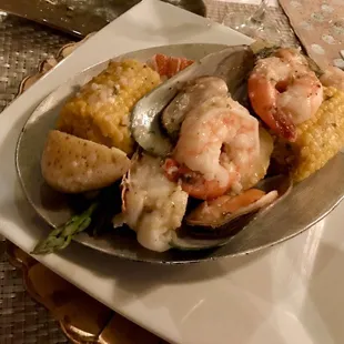 Poor photo of a fantastic fish - seafood broil