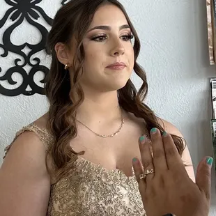 The finished product!! She looked amazing!!