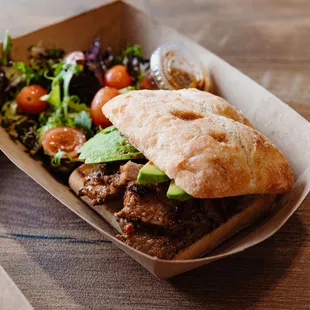 Steak Sandwich. Lunch option!