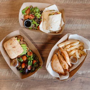 Lunch &amp; Breakfast options!