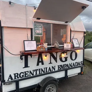 Our cutest wagon parking in Waialua District Park