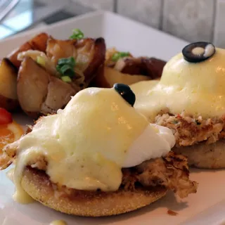 Crab Hash Benedict