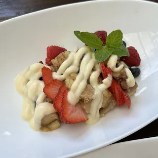 Blueberry Bread Pudding