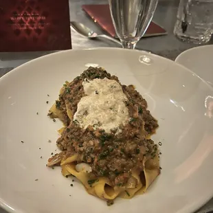 Bolognese. Oh so good!