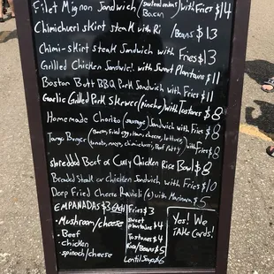 Menu for Jaxcot