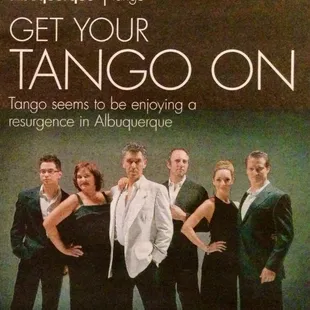 qtango and tangoxchange featured in the albuquerque journal