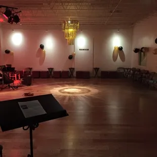 Getting ready for our 1920's milonga