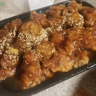 Sesame chicken