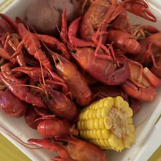 1 lb of Crawfish