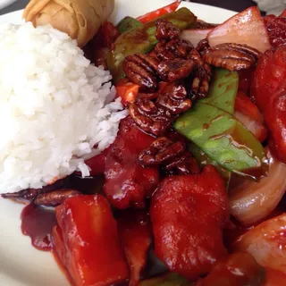 Pecan Chicken Lunch Special