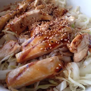 Grilled Beef over Fried Rice