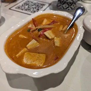 Red curry tofu