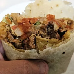 Al Pastor Burrito