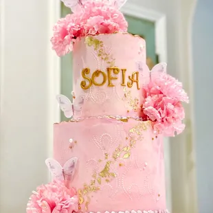 Quinceañera Cake