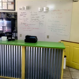 Be patient, the menu asks.