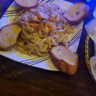 Shrimp scampi