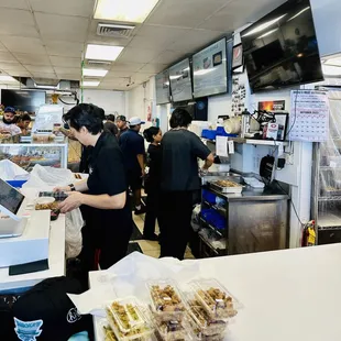 Busy counter service