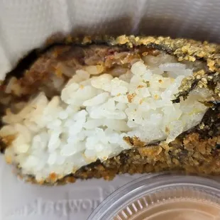 crispy ahi roll - not worth it to me