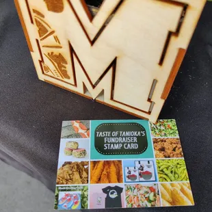 One of my prizes was a Stamp Card!