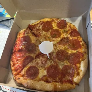 Kids pepperoni pizza