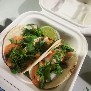 Two tacos