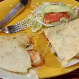 Shrimp Quesidilla