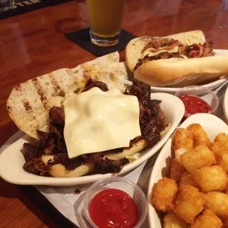 Chopped Brisket Sandwich