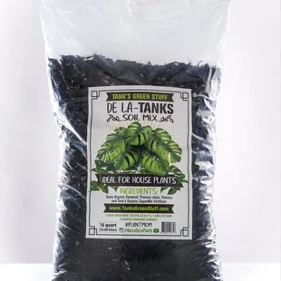 a bag of tank's green stuff